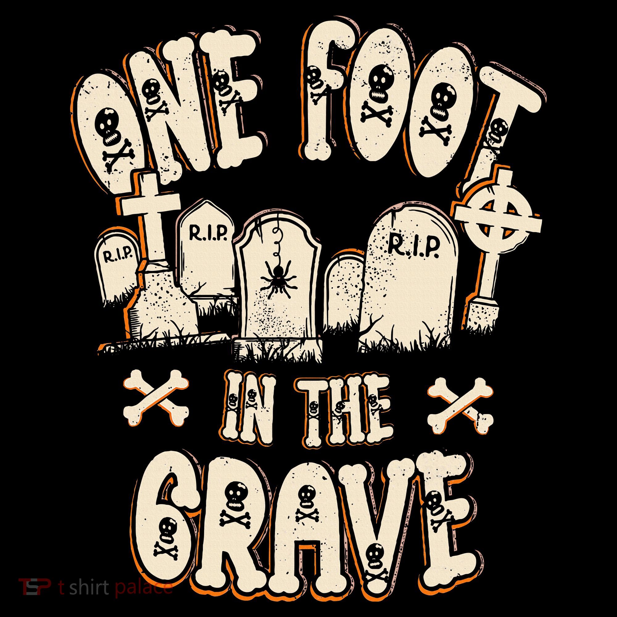 Leg Amputee One Foot In The Grave Missing Leg Women's Hoodie
