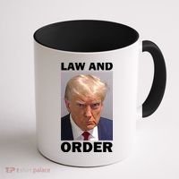 Law And Order Donald Trump Mugshot Coffee Mug thumb 1