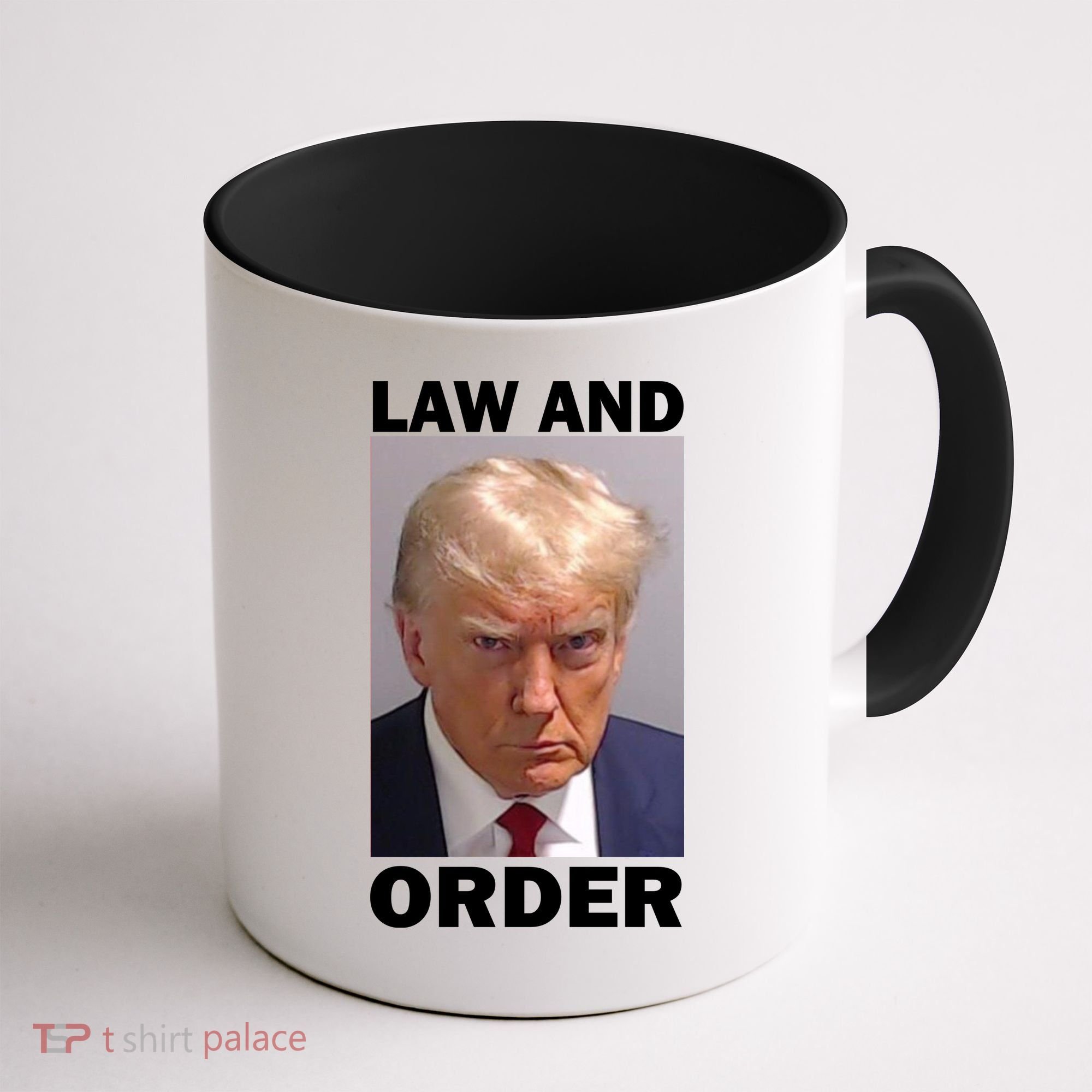 Law And Order Donald Trump Mugshot Coffee Mug