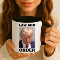 Law And Order Donald Trump Mugshot Coffee Mug thumb 3