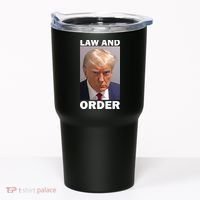 Law And Order Donald Trump Mugshot Tumbler thumb 0