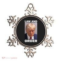 Law And Order Donald Trump Mugshot Ornament thumb 0