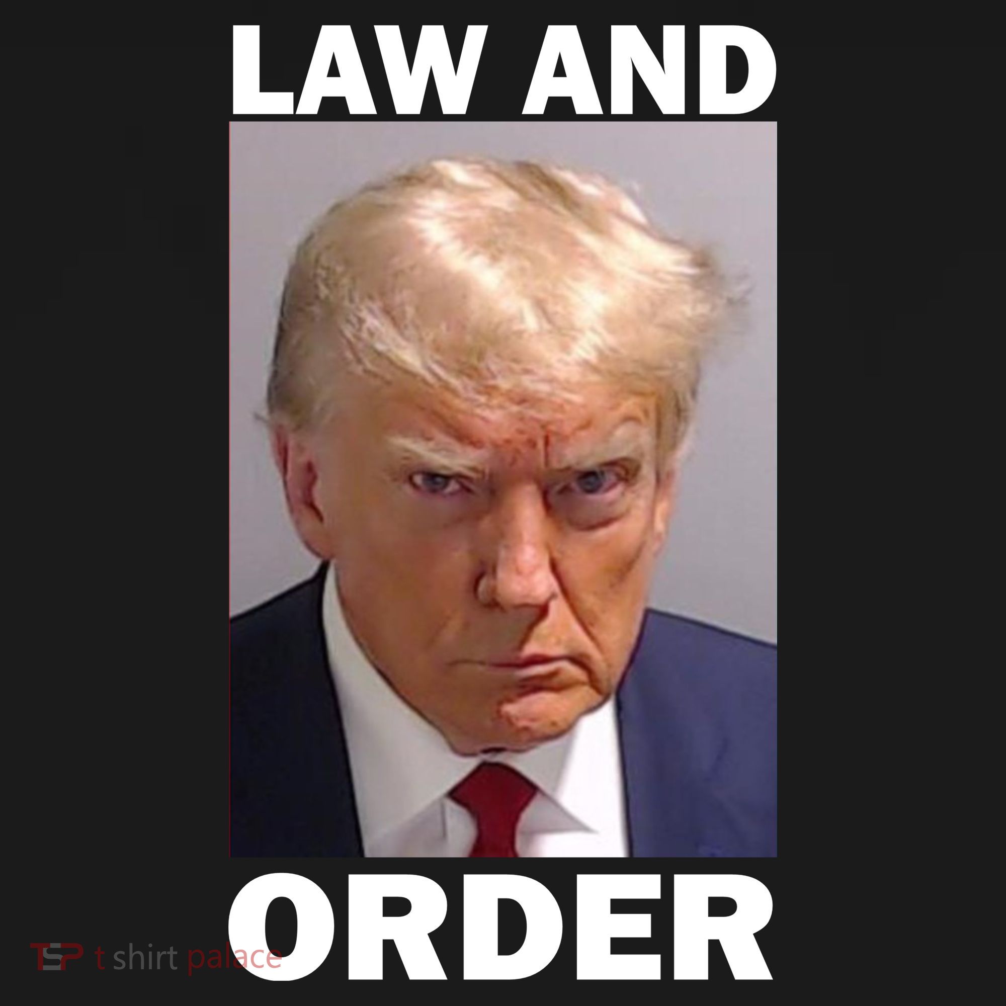 Law And Order Donald Trump Mugshot Ornament