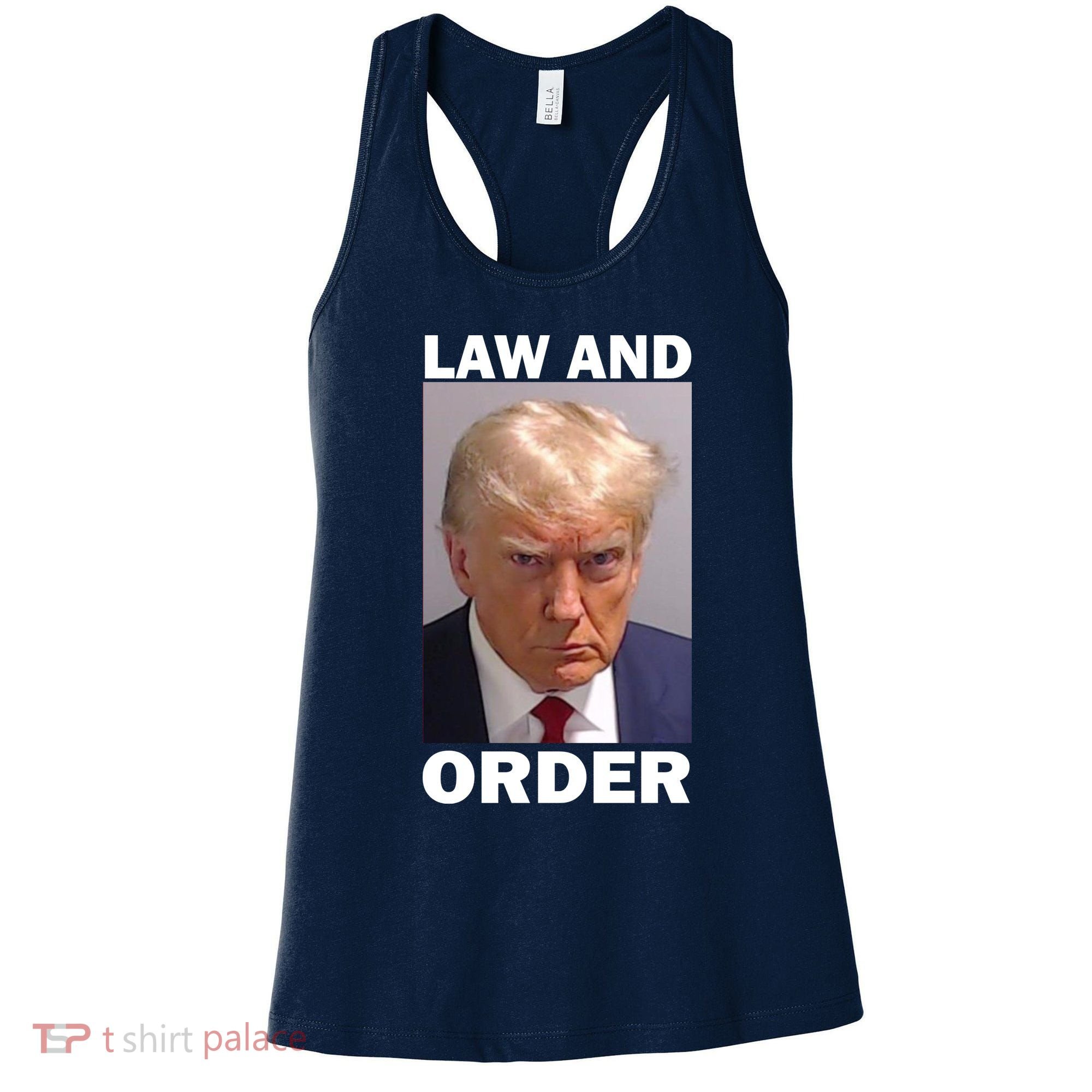 Law And Order Donald Trump Mugshot Women's Tank Top