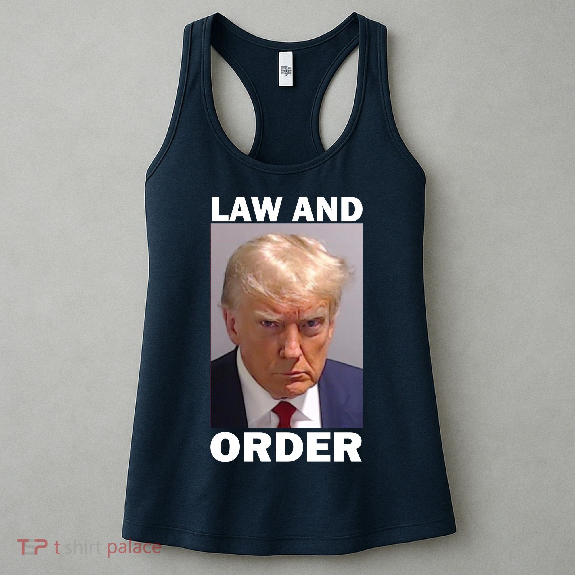 Law And Order Donald Trump Mugshot Women's Tank Top