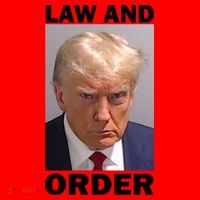 Law And Order Donald Trump Mugshot Santa Hat thumb 1