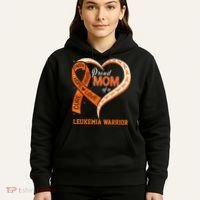 Leukemia Awareness Proud Mom Of A Leukemia Warrior Hoodie thumb 5