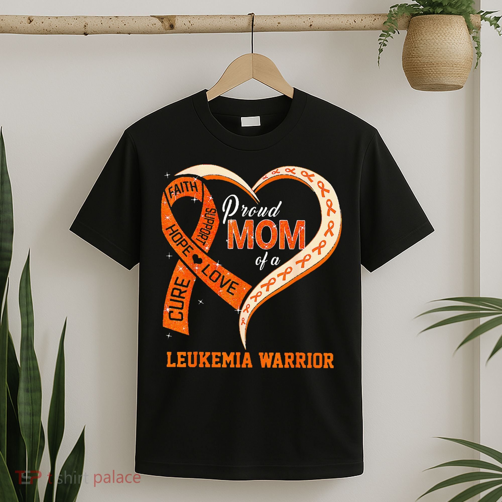 Leukemia Awareness Proud Mom Of A Leukemia Warrior T-Shirt