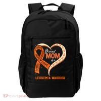 Leukemia Awareness Proud Mom Of A Leukemia Warrior Backpack thumb 0