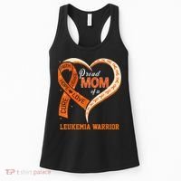 Leukemia Awareness Proud Mom Of A Leukemia Warrior Women's Tank Top thumb 0