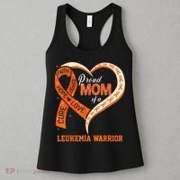 Leukemia Awareness Proud Mom Of A Leukemia Warrior Women's Tank Top thumb 3
