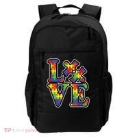Love Autism Puzzle Piece Backpack thumb 0