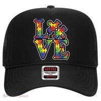Love Autism Puzzle Piece Hat thumb 0