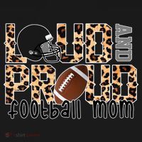 Loud And Proud Football Mom Backpack thumb 2