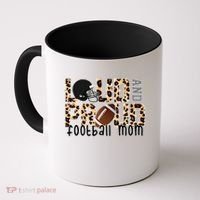Loud And Proud Football Mom Coffee Mug thumb 0