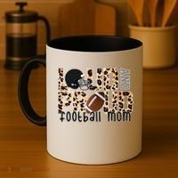 Loud And Proud Football Mom Coffee Mug thumb 4