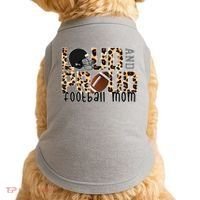 Loud And Proud Football Mom Doggie Tank thumb 0