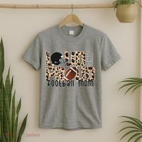 Loud And Proud Football Mom T-Shirt thumb 2
