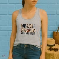 Loud And Proud Football Mom Women's Tank Top thumb 2