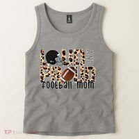 Loud And Proud Football Mom Tank Top thumb 2