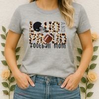 Loud And Proud Football Mom Women's T-Shirt thumb 2