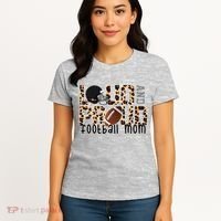 Loud And Proud Football Mom Women's T-Shirt thumb 4