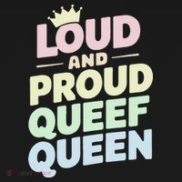 Loud And Proud Queef Queen Funny Backpack thumb 2