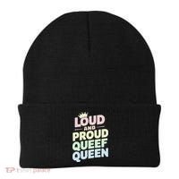 Loud And Proud Queef Queen Funny Beanie thumb 0
