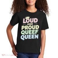 Loud And Proud Queef Queen Funny Kids T-Shirt thumb 2
