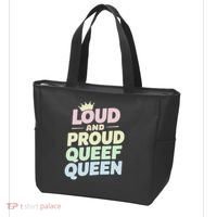 Loud And Proud Queef Queen Funny Tote Bag thumb 3