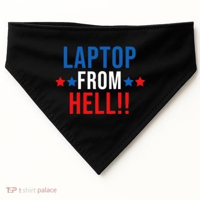 Laptop From Hell USA-Made Doggie Bandana