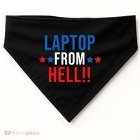 Laptop From Hell USA-Made Doggie Bandana thumb 0