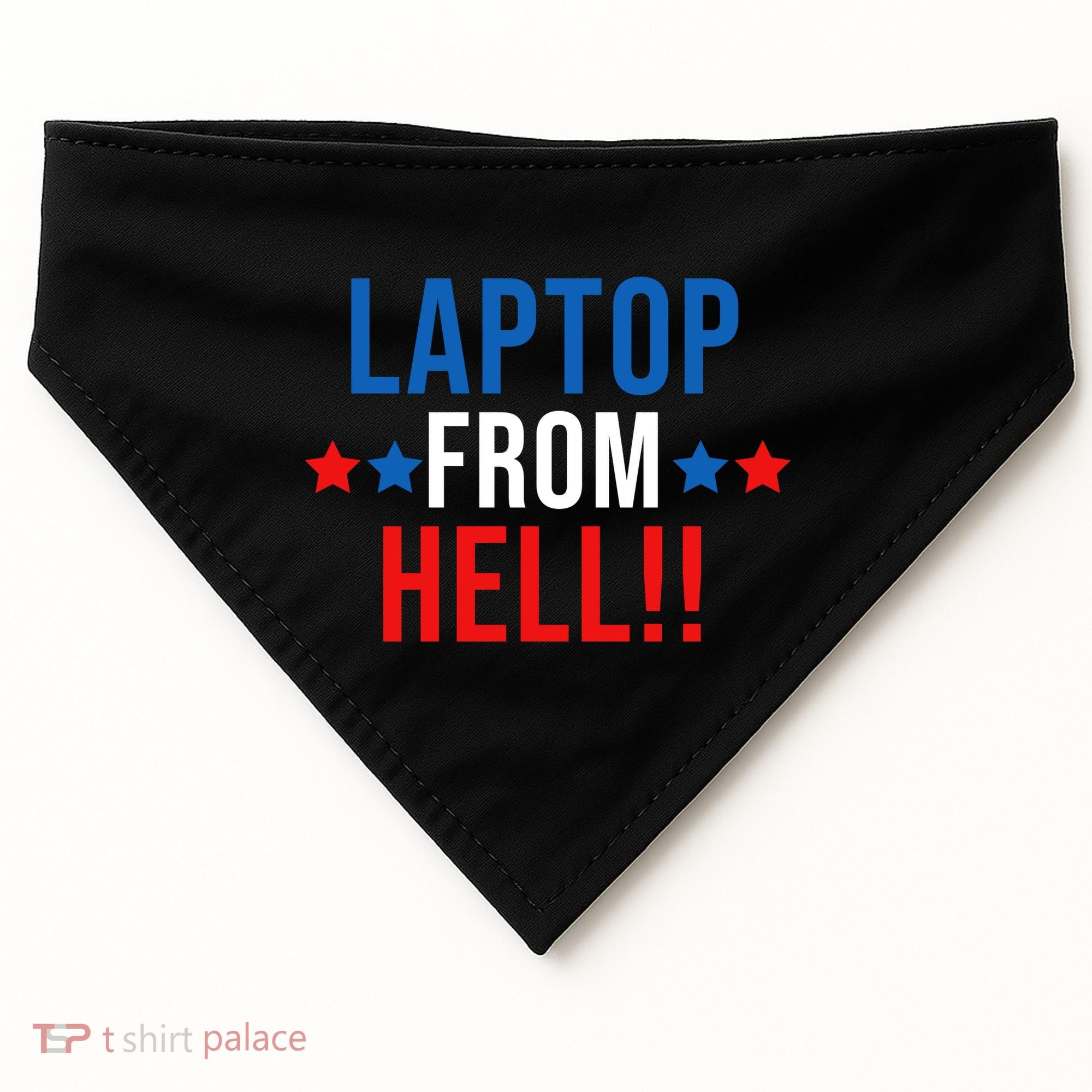 Laptop From Hell USA-Made Doggie Bandana