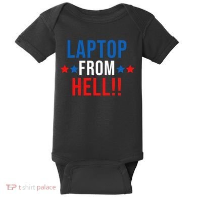 Laptop From Hell Baby Bodysuit