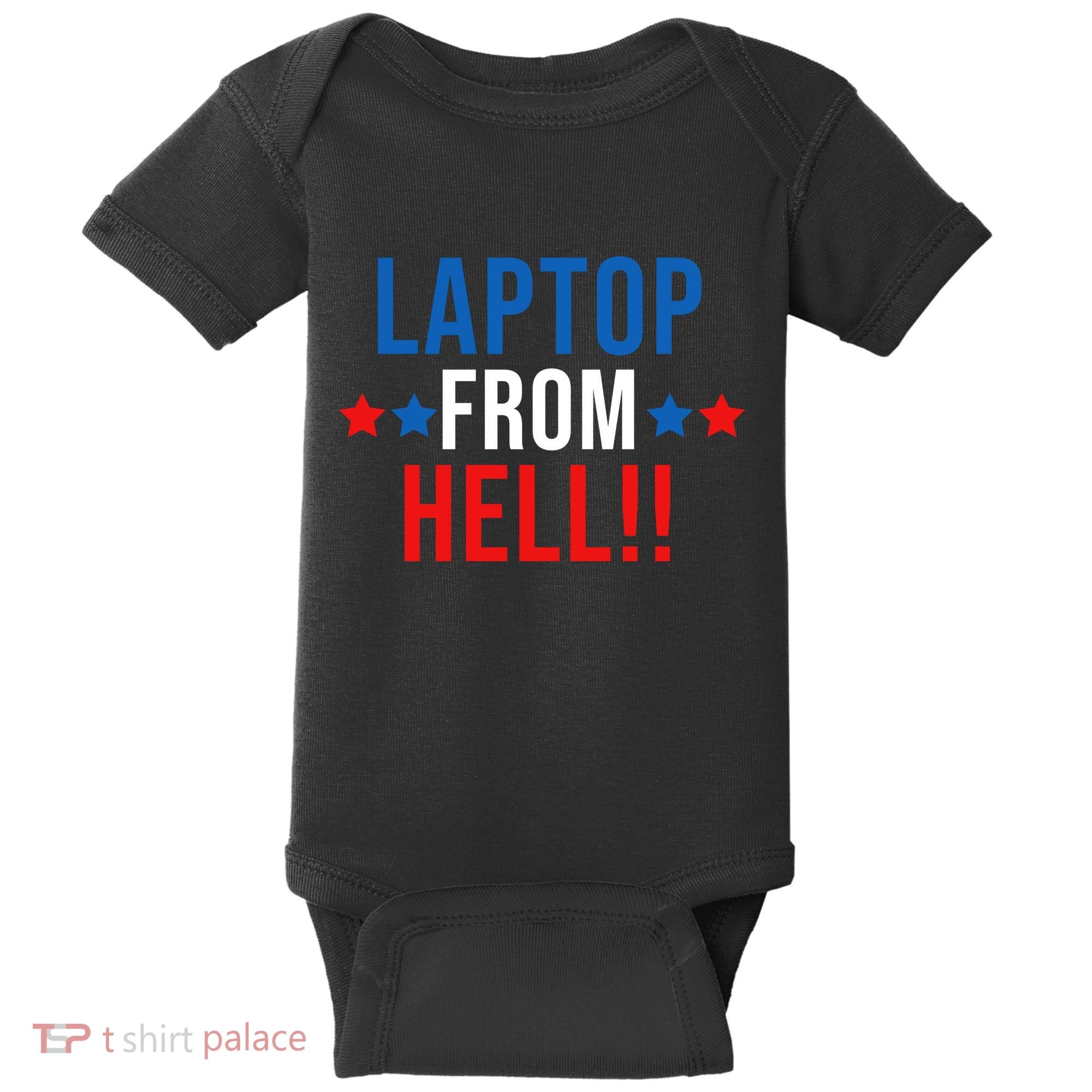 Laptop From Hell Baby Bodysuit