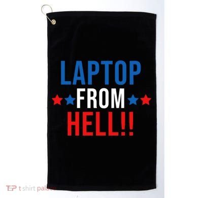 Laptop From Hell Golf Towel