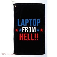 Laptop From Hell Golf Towel thumb 0