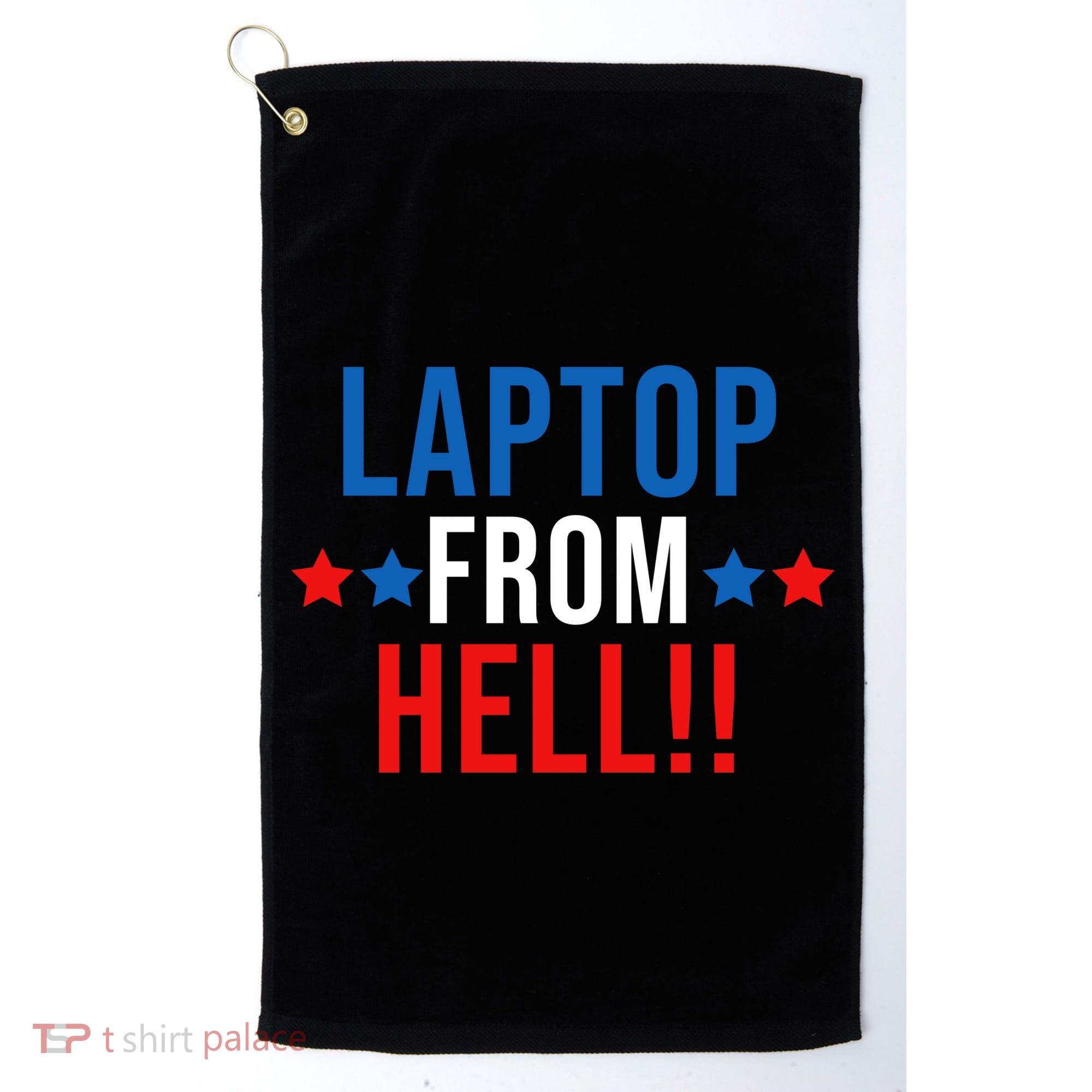 Laptop From Hell Golf Towel