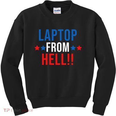 Laptop From Hell Kids Sweatshirt