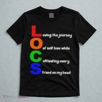Locs Acronym Quote Inspirational Newly Loc'd T-Shirt thumb 5