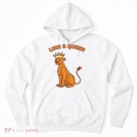 Like A Queen Queen Of The Jungle Lioness Hoodie thumb 0