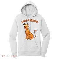 Like A Queen Queen Of The Jungle Lioness Women's Hoodie thumb 0