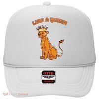 Like A Queen Queen Of The Jungle Lioness Hat thumb 0