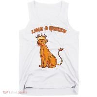 Like A Queen Queen Of The Jungle Lioness Tank Top thumb 0