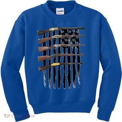 Lever Action Rifles Gift Kids Sweatshirt