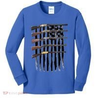 Lever Action Rifles Gift Kids Long Sleeve Shirt thumb 0