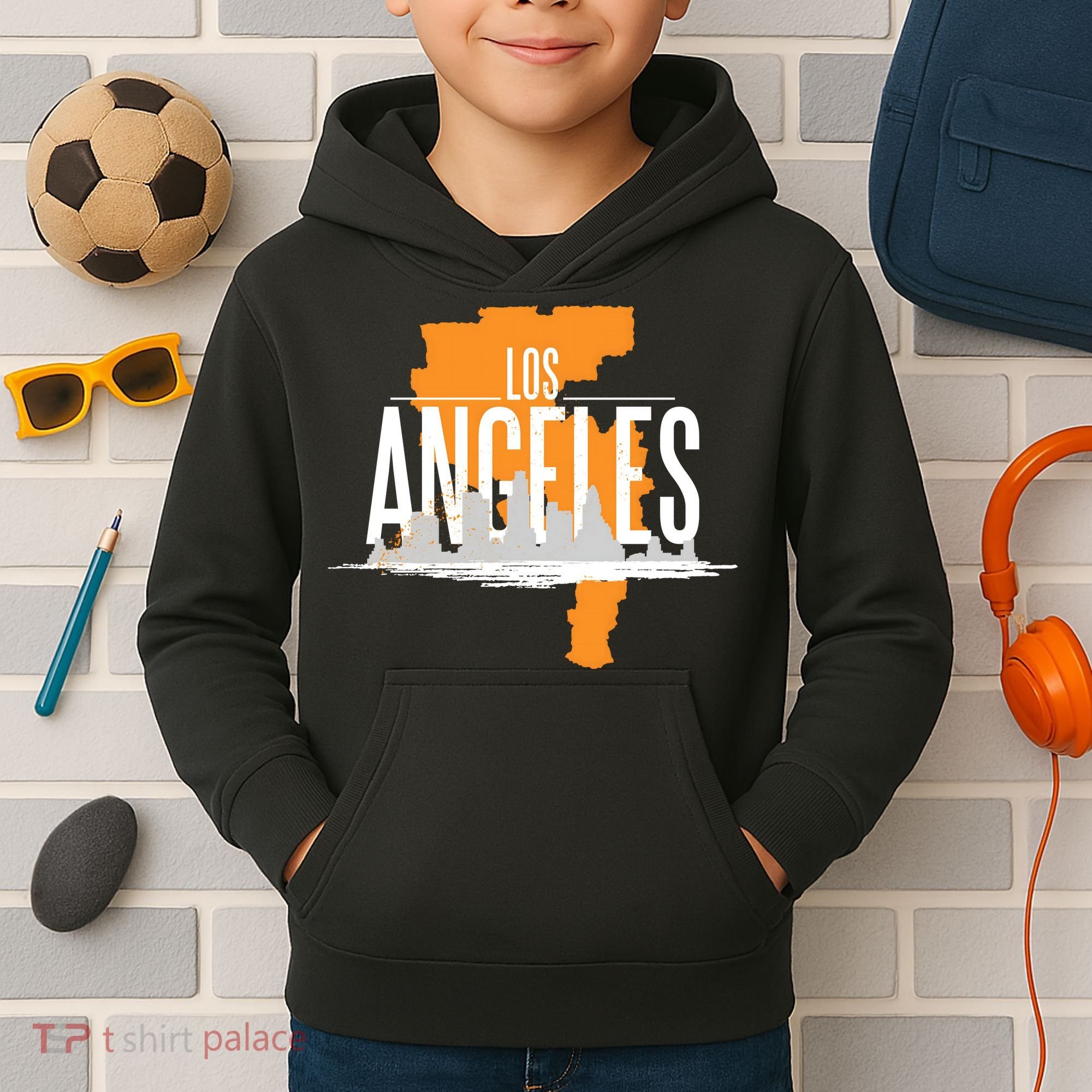 Los Angeles Rugged Kids Hoodie