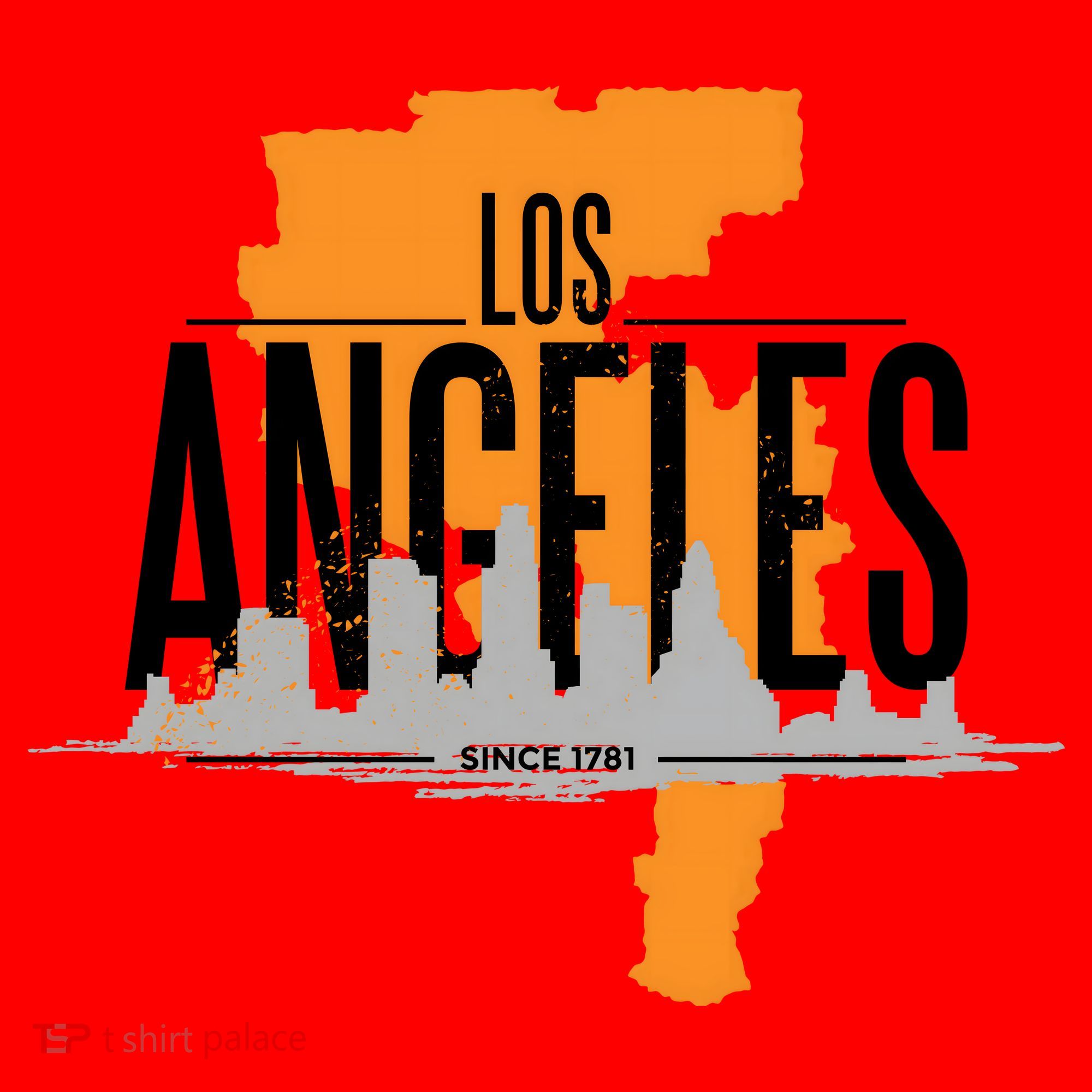 Los Angeles Rugged Santa Hat