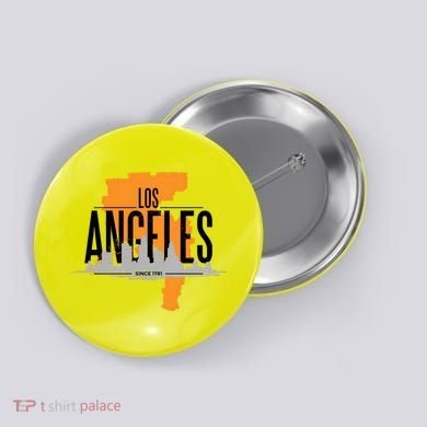 Los Angeles Rugged Button