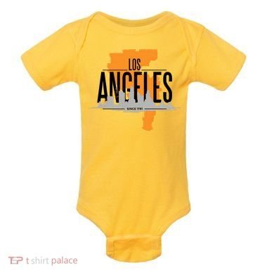 Los Angeles Rugged Baby Bodysuit